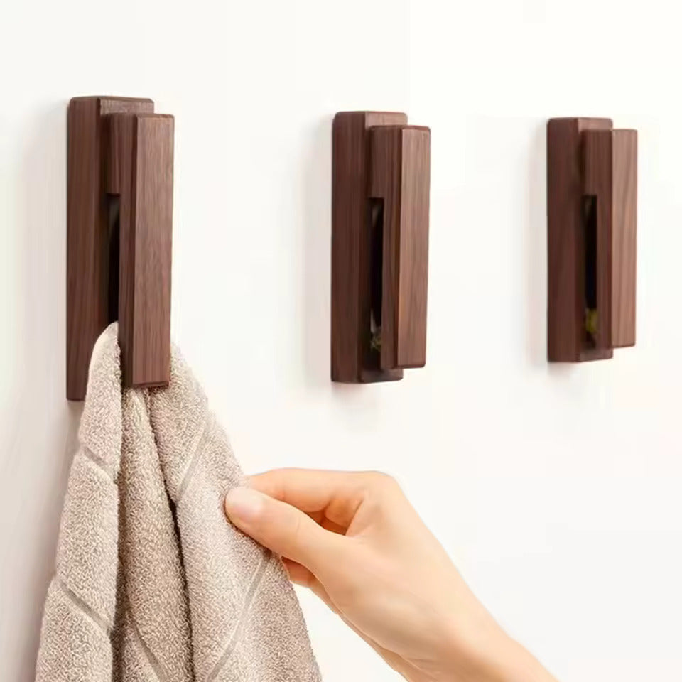 Nordic Hook - Självhäftande väggkrok i trä